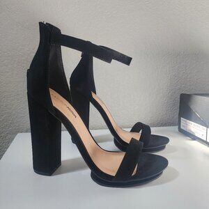 NIB Fashion Nova Women's Black Heels size 7